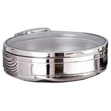 Spring USA 2572-6/38 6 Quart Radiance Induction Buffet Server with Glass Lid - SP2572638