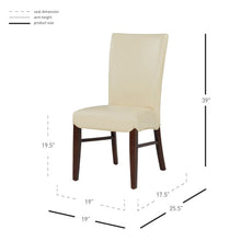 New Pacific Direct Milton Bonded Leather Dining Chair, (Set of 2) -  268239B-693