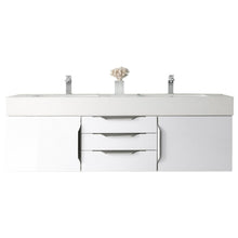 James Martin Vanities Mercer Island 59" Double Vanity - 389-V59D-AGR-G-DGG
