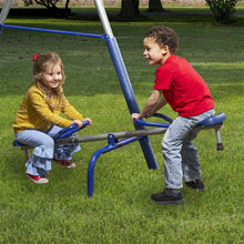XDP Fun All Mighty Swing Set w/See Saw, Super Disc, Swings, & Slide (Used) - 305926