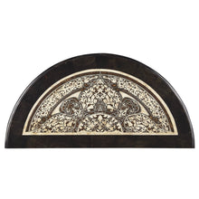 Butler Specialty Company Fabiola Fossil Stone Demilune Console Table, Multi-Color  - 2970025