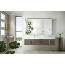 James Martin Vanities Mercer Island 72" Double Vanity - 389-V72D-AGR-G-DGG