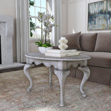 Butler Specialty Company Grace Oval 4 Legs Coffee Table, Gray  - 3012418