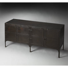 Butler Specialty Company Owen Industrial Chic Console Cabinet, Black -  3164025