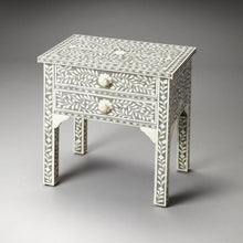 Butler Specialty Company Vivienne Bone Inlay Side Table, Gray - 3215070