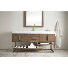 James Martin Vanities Columbia 72" Single Vanity - 388-V72S-AGR-MB-DGG