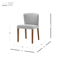 New Pacific Direct Albie KD Fabric Dining Side Chair, (Set of 2) -  3900076-410