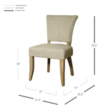 New Pacific Direct Austin Side Chair, (Set of 2)  - 398235-RI