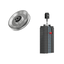 Major Fitness Aluminum Pulley & Weight Stack Bundle - APB52-WSB52