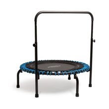 Disc-O-Bed JumpSport 350 Series 39" Trampoline & Handle Bar Bundle, 30 Adjustable Bungees, Stable No-Tip Arched Legs, & 60 Day Streaming Trial - 404403