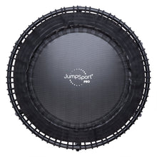 Disc-O-Bed JumpSport 550 Workout Rebounder for Adults, 44" | PRO CE | Mini Exercise Fitness Trampoline Jumper with Cables | Black - 414166