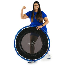 Disc-O-Bed JumpSport 350 PRO Fitness Trampoline, Cardio Workout Equipment, 39 Inch, Blue - 415464