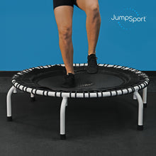 Disc-O-Bed JumpSport 44 Inch PRO Workout Rebounder for Adults 44" Fitness Trampoline, Black - 420675