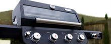 Monument Grills Mesa 425 Series | 4 Burner Propane Gas Grill in Black - M425