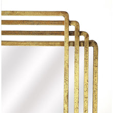 Butler Specialty Company Uptown Rectangular Wall Mirrored, Gold  - 4436226