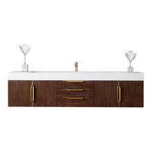 James Martin Vanities Mercer Island 72" Single Vanity - 389-V72S-AGR-G-DGG