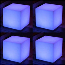 Main Access 16" Pool Spa Waterproof Color-Changing LED Light Cube Seat (4 Pack) - 45002