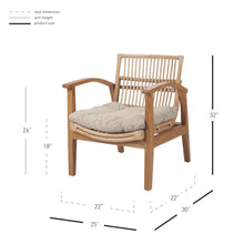 New Pacific Direct Valdes Rattan Accent Chair -  4900034