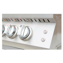 KOKOMO Professional 4 Burner 32 Inch Cart Model BBQ Grill With Lights & Locking Casters - KO-BAK4BG-PRO+KO-BAK4BG-C
