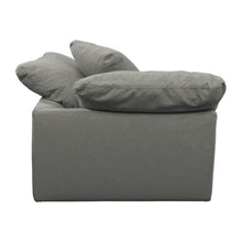 Sunset Trading Cloud Puff 3 Piece 88" Wide Slipcovered Modular Sectional Small L Shaped Sofa - SU-1458-94-3C