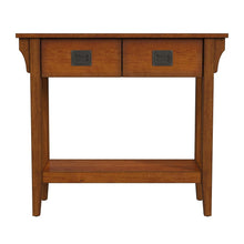 Butler Specialty Company Larina Burl 2- Drawer Console Table, Medium Brown  - 5217101