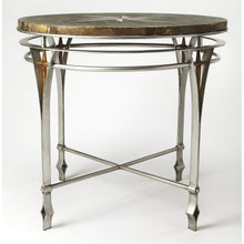 Butler Specialty Company Regina Fossil Stone & Metal 36""Foyer Table, Multi-Color -  5277025