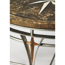 Butler Specialty Company Regina Fossil Stone & Metal 36""Foyer Table, Multi-Color -  5277025