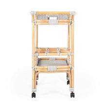 Butler Specialty Selena Rattan Bar Cart
