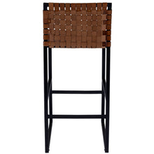 Butler Specialty Urban Brown Woven Leather Bar Stool - 5445344