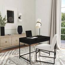 Butler Specialty Company Belka Desk with Drawers, Black  - 5466295
