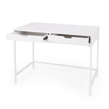 Butler Specialty Company Belka Desk with Drawers, White  - 5466304