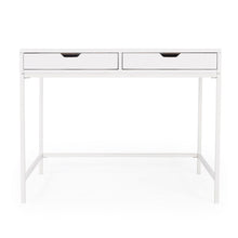 Butler Specialty Company Belka Desk with Drawers, White  - 5466304
