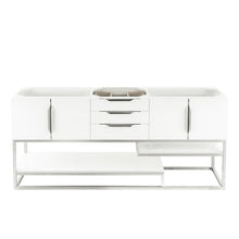 James Martin Vanities Columbia 72" Double Vanity - 388-V72D-AGR-MB-DGG