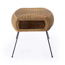 Butler Specialty Company Coralitta Rattan End Table, Light Brown  - 5578404