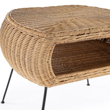 Butler Specialty Company Coralitta Rattan End Table, Light Brown  - 5578404