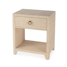 Butler Specialty Company Bar Harbor Raffia 1 Drawer Nightstand, Natural  - 5669362