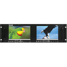 Marshall V-MD702 Dual 7" Modular Design Monitor with Composite and Component loop outs - Marshall Electronics  20x PTZ IP Camera - Black - CV620-BI2