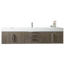 James Martin Vanities Mercer Island 72" Single Vanity - 389-V72S-AGR-G-DGG