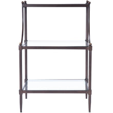 Butler Specialty Company Peninsula Metal & Glass Side Table, Bronze -  7015030