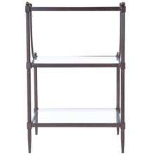 Butler Specialty Company Peninsula Metal & Glass Side Table, Bronze -  7015030
