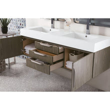 James Martin Vanities Mercer Island 59" Double Vanity - 389-V59D-AGR-G-DGG
