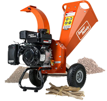 Super Handy GCAO006 Mini Wood Chipper Shredder Mulcher 3" Max Capacity with 7HP 212cc Engine New Canada Only - GCAO006