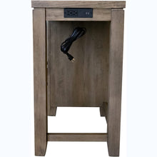 Sunset Trading Saunders 71" Narrow Bar Console Sofa Table with Charging Station - ED-D18620TCB