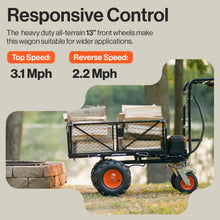 Super Handy GUO122 48V 2Ah 660 lb Working Capacity Electric Utility Power Wagon New - GUO122