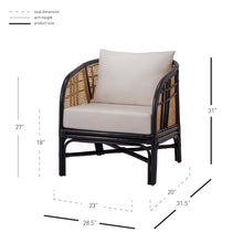 New Pacific Direct Ferrara Rattan Accent Chair -  7400030