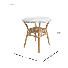 New Pacific Direct Orleans Paris Rattan Bistro Table  - 7400040