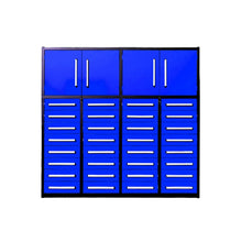 Chery Industrial 7ft Garage Storage Cabinet (32 Drawers & 2 Cabinets) - WW000210
