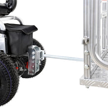 Super Handy GUO099 Cargo Trailer Utility Cart 1200 lbs Capacity with Hitch 8" Casters Compatible with Electric Tugger New - GUO099