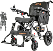 Super Handy GUT188 GoRide 2 Plus Electric Wheelchair Foldable Zero-Turn 3.7 MPH 4 Mile Range New - GUT188