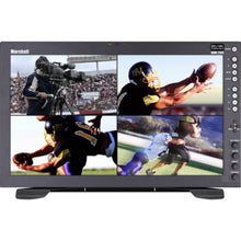 Marshall Quad View 17 inch native resolution 4K quad HDMI (IMD) w/ Desktop Stand -  QVW-1708-HDI-DT